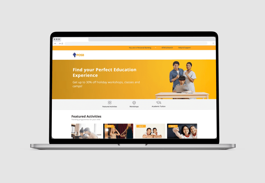 Creating a bank-led aggregated education platform for consumers — project cover