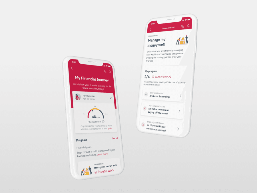 Defining a consolidated financial planning journey for insurance retail customers — project cover