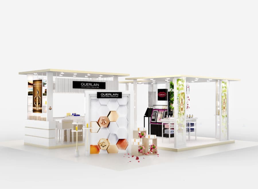 Reinterpretating Guerlain's heritage for the APAC Mobile Exhibition — project cover